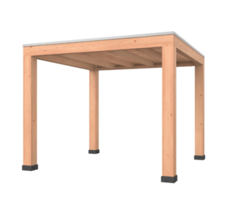 Douglas overkapping, 307 x 297 cm Verando, Living